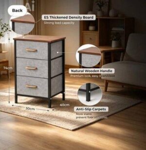 3 Tier of Drawers