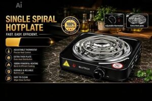 Electric Hot Plate — Spiral Single Hotplate
