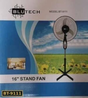 16" Black Stand Fan