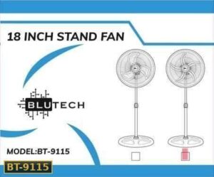 18" Industrial Fan — 5-Blade (2pc White Box)