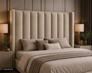 2020 8-Line Panel Headboard — King