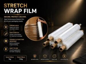 Cling Wrap —  Long Core 1.7KG - 13mic x 40cm