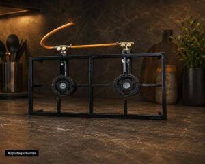 Gas Burner — M-2 (2-Plate) 880x450