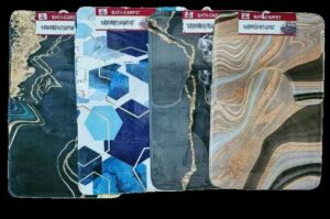 Flannel Floor Mat — 2 Piece Set