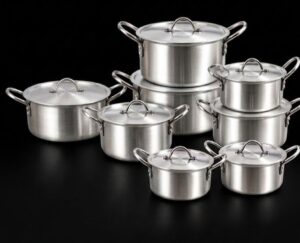 Aluminum Cooking Pot Set
