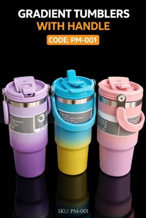 Gradient Insulated Tumbler with Handle