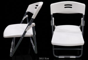 Folding Chair — White