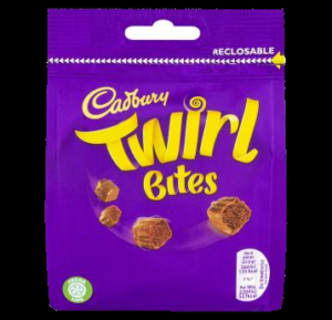 Cadbury Twirl Bites Bag