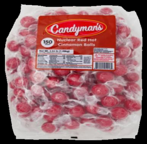 Candyman's Nuclear Red Hot Cinn Balls