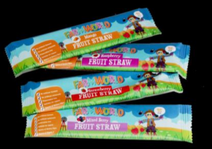 FW Fruit Straws 16gr Raspberry