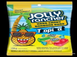 Jolly Rancher Tropical Peg Bag