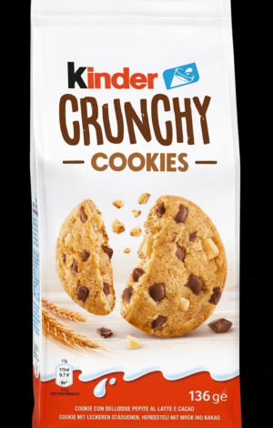 Kinder Crunchy Cookies 136gr