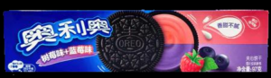Oreo Asia Cookies 97gr- Blueberry Raspberry