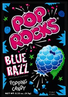 Pop Rocks Blue Razz