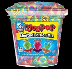 Ring Pops Jar