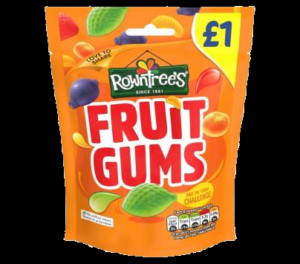 Rowntrees Fruit Gums Vegan