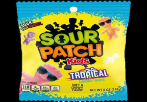Sour Patch Kids Tropical Peg Bag 5oz