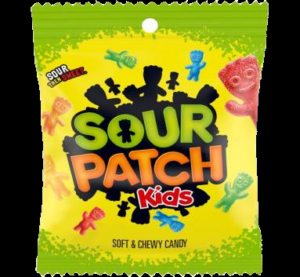 Sour Patch Kids Original Peg Bag 3.6oz