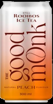 The Good Monk Peach Rooibos Tea 300ml