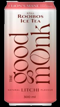 The Good Monk Litchi Rooibos Tea 300ml