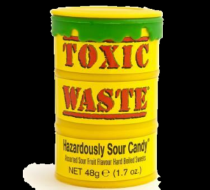 Toxic Waste Yellow Drums