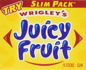 Wrigley’s Juicy Fruit