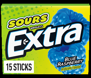 Wrigley's Extra Blue Rasp